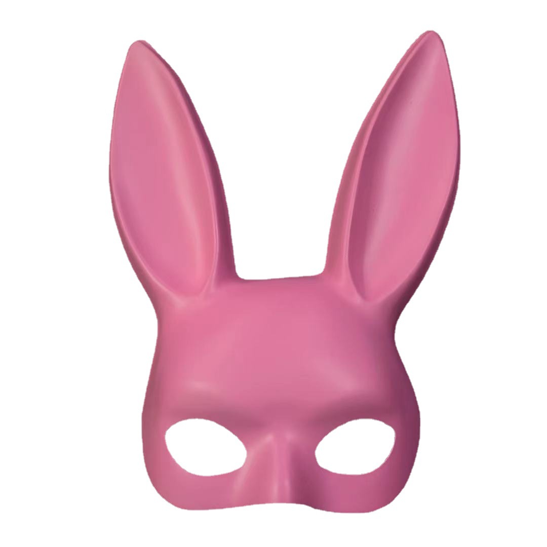 Christmas gift bar KTV nightclub party decoration halloween princess bunny sexy bunny fluff mask