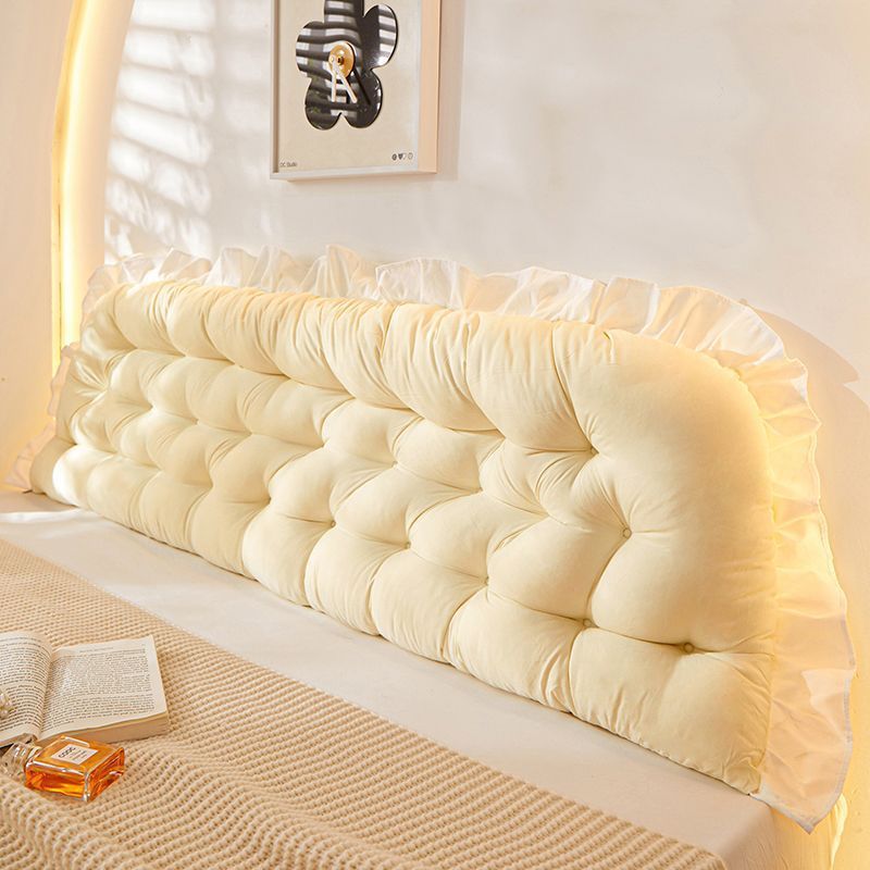 Bedside cushion soft cover bed pillow dormitory reading large back cushion pillow girl sleeping sofa waist support pillow