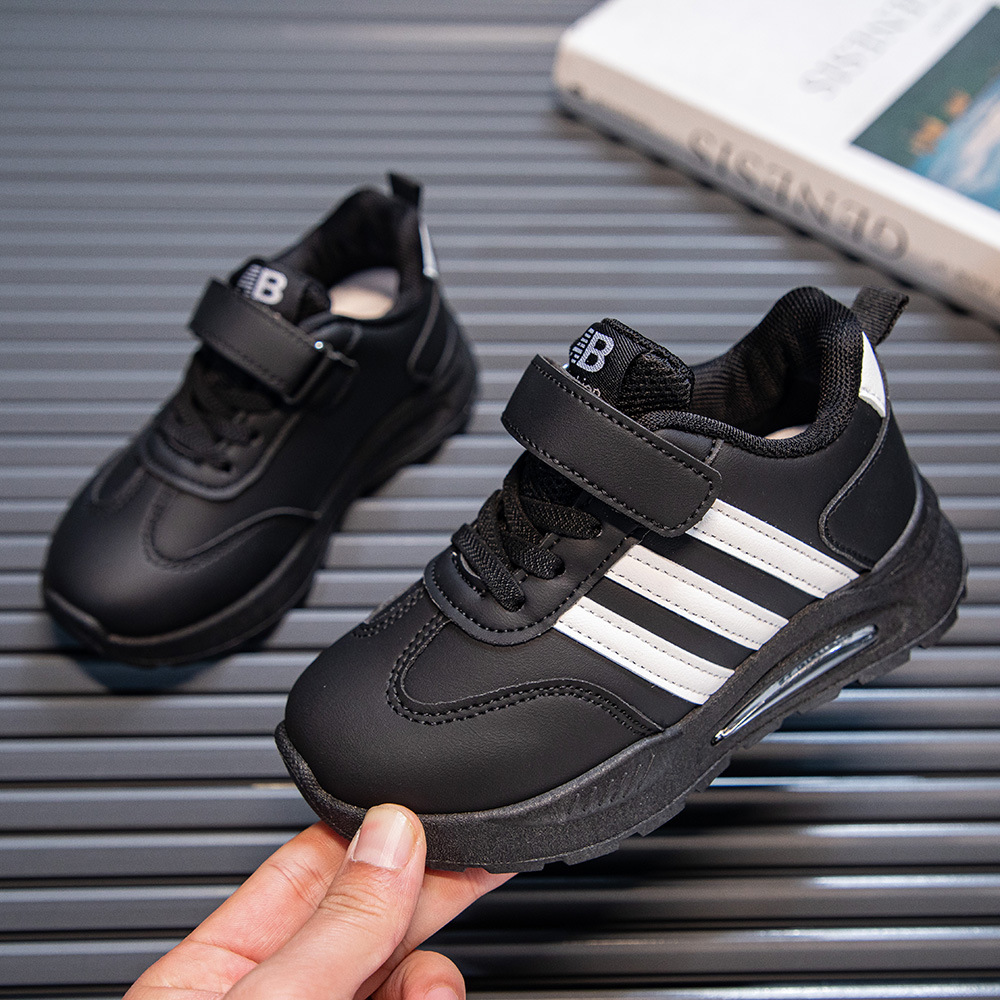 Simple girls' shoes German training shoes 2024 Spring and Autumn new children's white shoes soft bottom Boys' board shoes casual sports