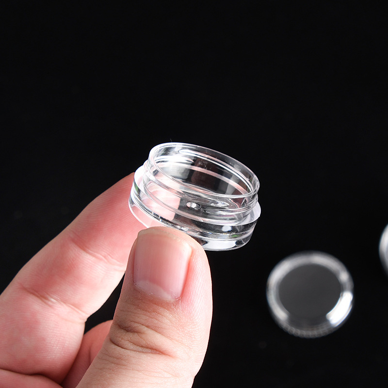 2g 3ml 5G PS ordinary box small round box eye shadow box plastic box cream bottle nail polish box