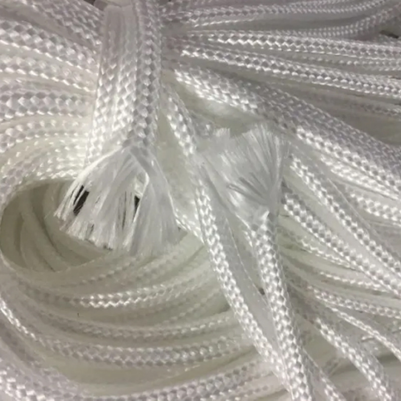 Nylon braided rope binding rope color pull rope outdoor clothing braided rope manufacturers handmade corset rope