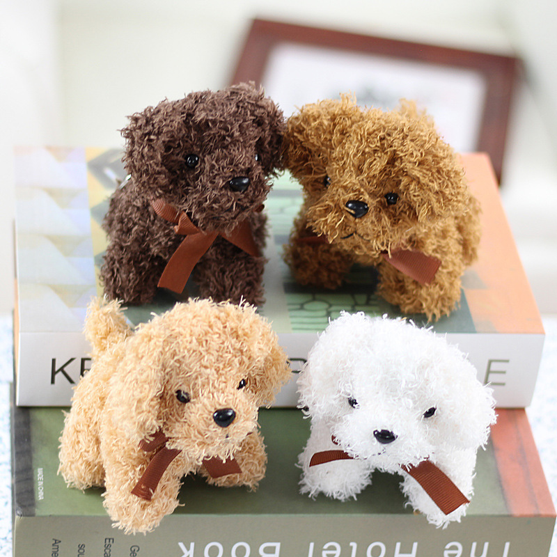 シミュレーションのテディ犬のぬいぐるみの小さいサイズのテディ犬のカバンは装飾機の子供のペンダントを掛けて卸売りします。|undefined
