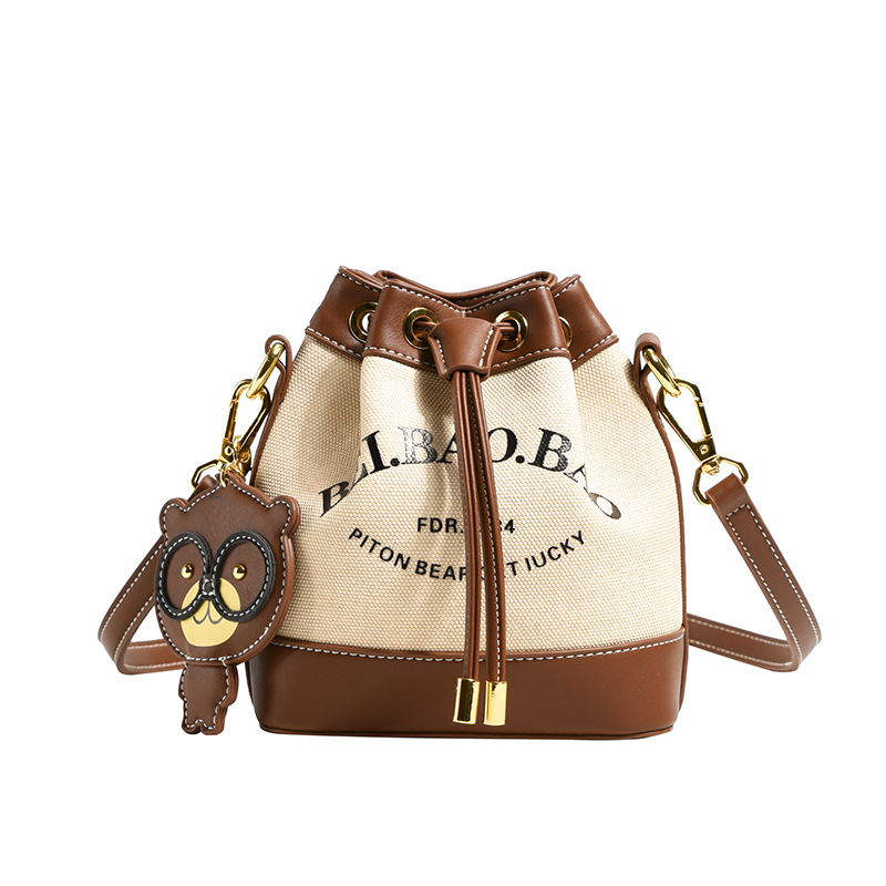 North Bag Source Factory Casual Fashion Bucket Bag 2025 Summer New Popular Shoulder Bag Simple Style Crossbody Bag