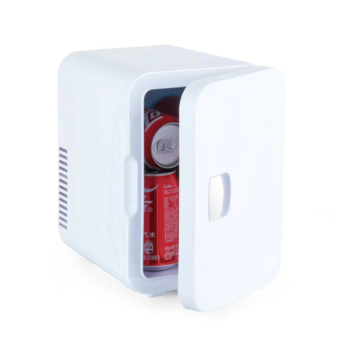 Cross-border Annan 6L car refrigerator beauty car household hot and cold Mini Portable refrigerated fresh usb breast milk refrigerator