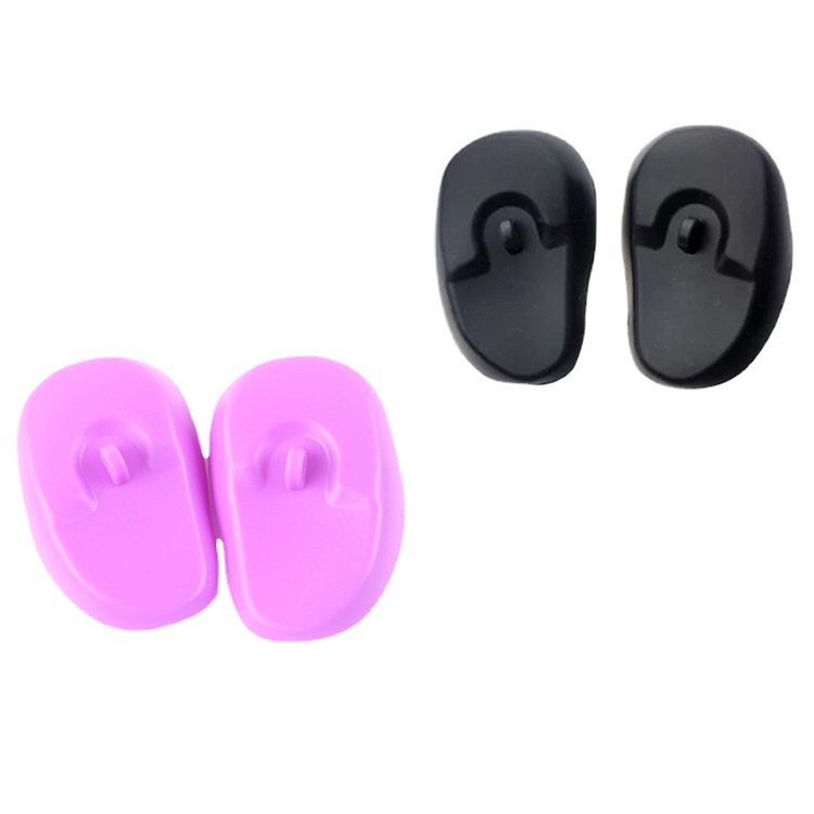 Factory wholesale silicone hair color earmuffs hair salon hair treatment hair color silicone earmuffs cross-border wholesale