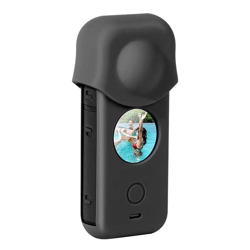 シリコンカバー Insta360 One X2 フルシーンスポーツカメラ本体防塵保護カバー落下防止|undefined