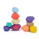 Cross-Border Children's Stacking Stones Montessori Early Education Educational Toys Building Blocks Jenga Wholesale Baby Girl Kindergarten Gifts