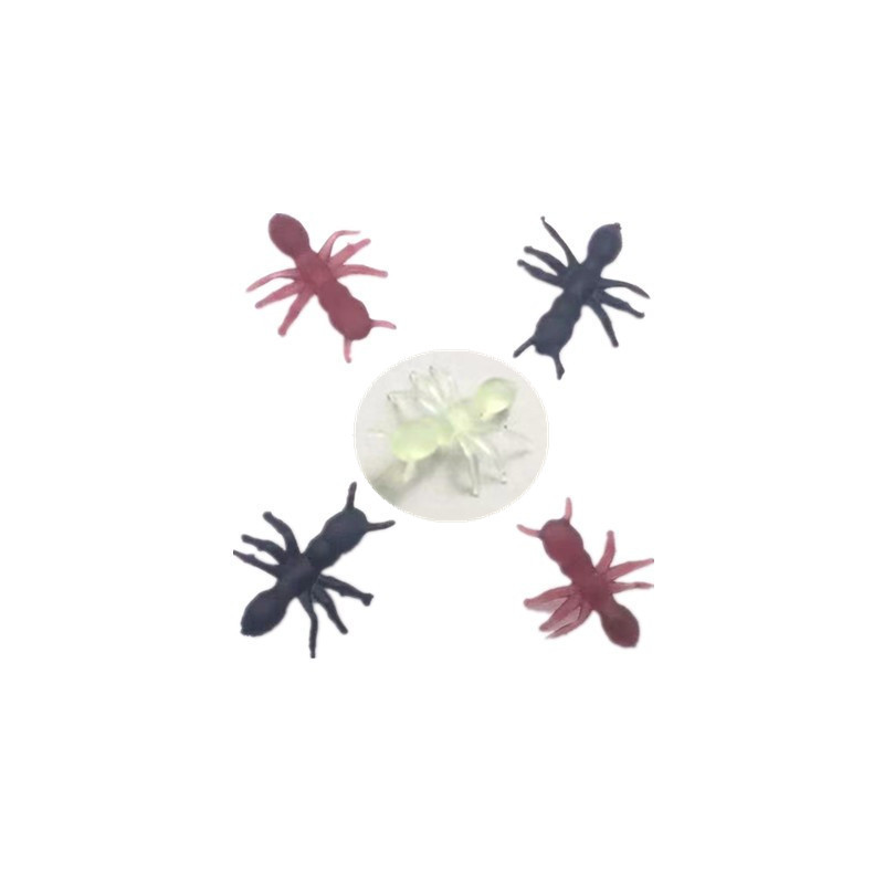 Plastic little ants Halloween April Fool's Day creative new strange funny little toy insect model simulation ants