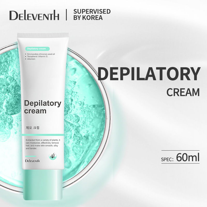 Korea delventh mild hair removal cream to shrink pores hand hair leg hair armpit hair painless hair removal genuine wholesale
