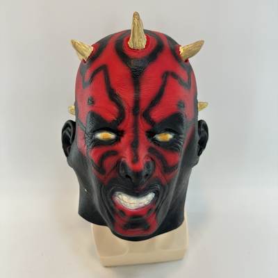 Film and Television peripheral Star Wars character mask Hood Darth Moore mask Halloween thriller horror mask