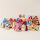 Fashion New Children's Bag Cute Girl Large Capacity Water Cup Canvas Bag High Beauty Value Baby Shoulder Crossbody Bag