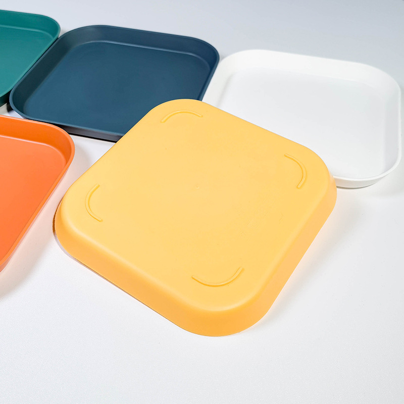 Thickened Snack Plate Food Contact Grade pp Material Spit Bone Plate
