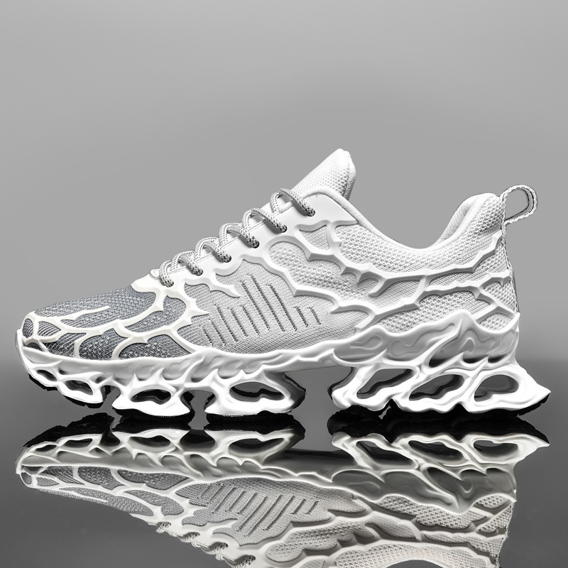 Cross-border Large Size 2022 Summer New Sports Shoes Male Students Casual Shoes Breathable Torre Shoes Drip Plastic Mesh Trendy Shoes