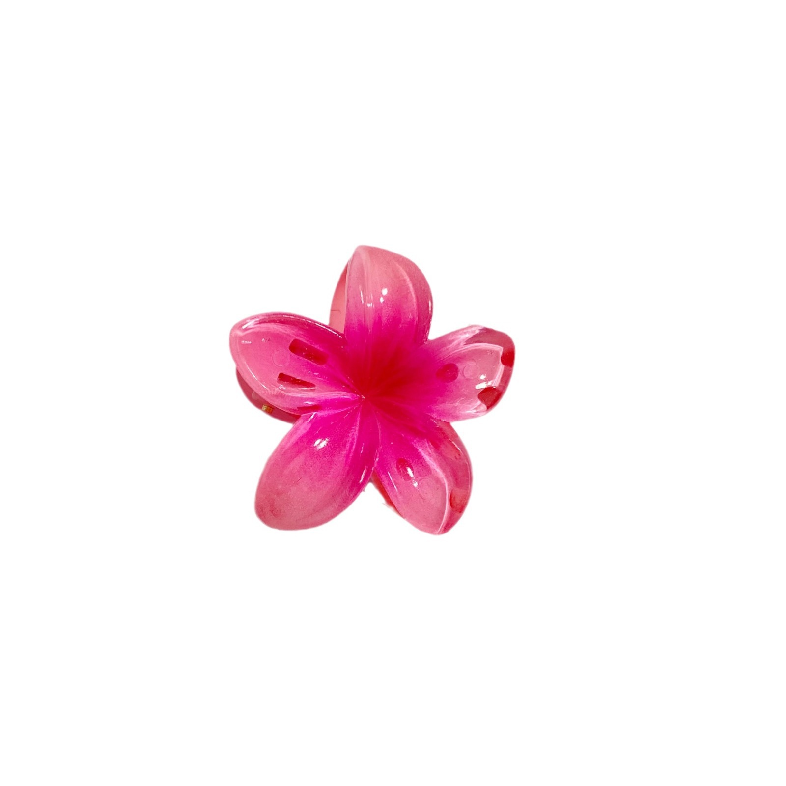 Mini small size 4cm Egg Flower Hairpin Amazon Explosions Seaside Holiday Style Grab Clip Dopamine Gradient Color