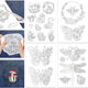 Cross-border hot bohemian pattern water-soluble embroidery stabilizer creative DIY handmade embroidery stabilizer