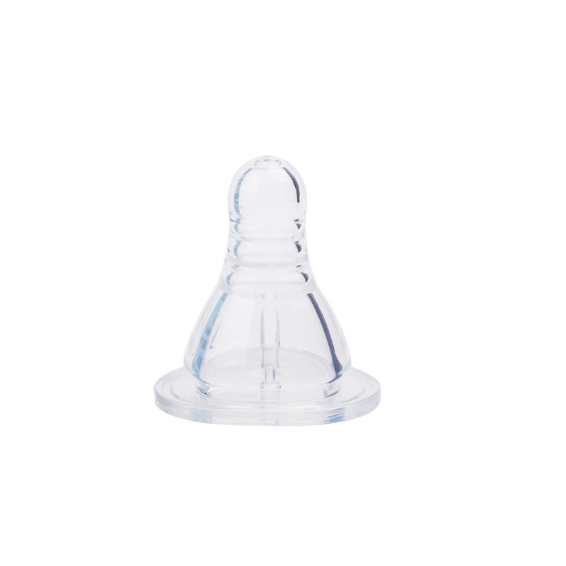 Mother and baby source factory wholesale direct standard mouth Breast Milk Baby liquid silicone baby food grade nipple