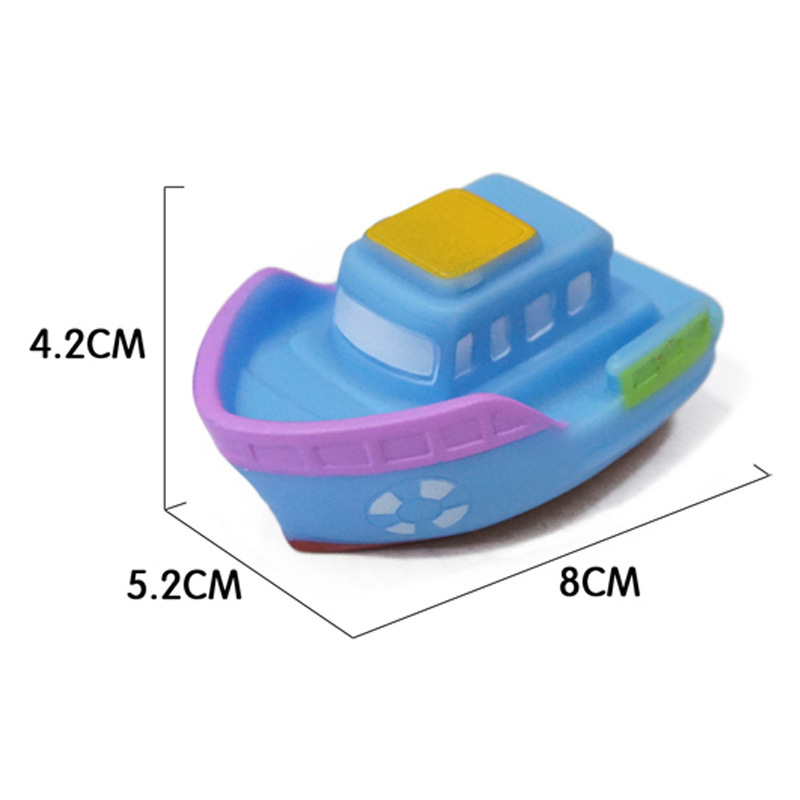 漫画交通車ボートベビーバスおもちゃ絞れるスクイーリング軟質プラスチック浴室水遊びスプレー水小型車|undefined