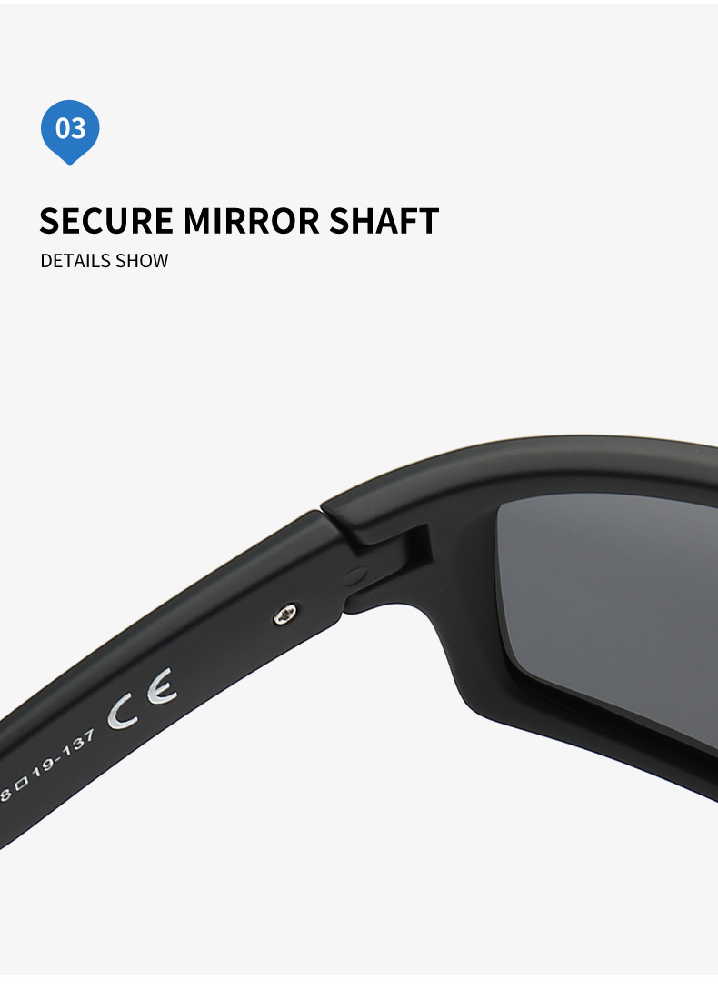 New Fashion Sports Polarized Sunglasses Men and Women Colorful Real Film Sunglasses Outdoor Riding Night Vision Sunglasses_voghion.com