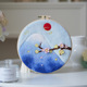 W352-Sakura Mount Fuji (including embroidery)