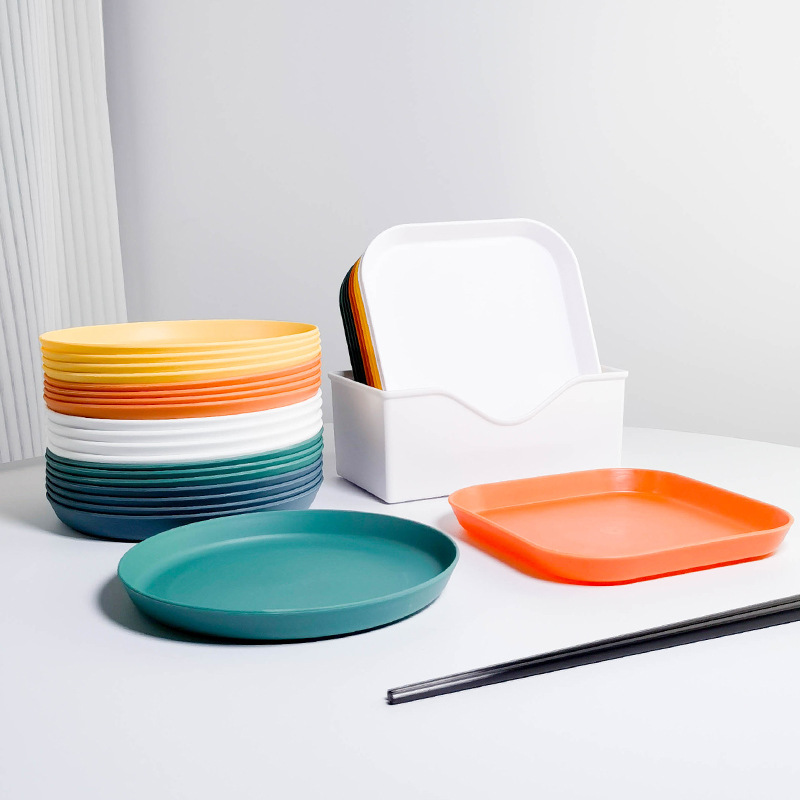 Thickened Snack Plate Food Contact Grade pp Material Spit Bone Plate