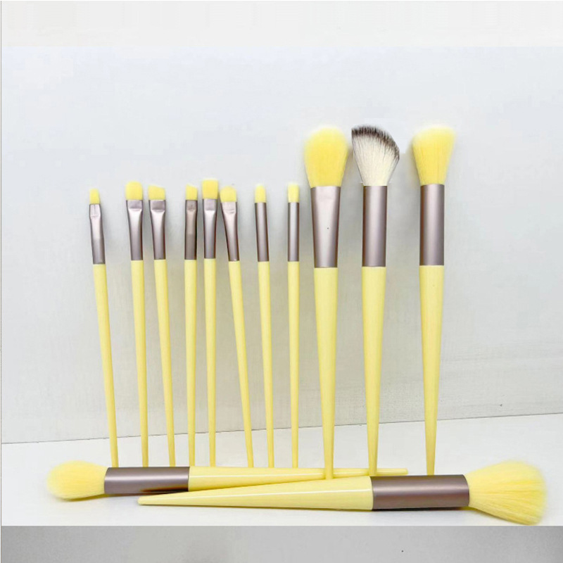 Makeup Brush Full Set Wholesale Beauty Tools Foundation Brush Fiber Soft Wool Makeup Brush Set Beauty Tools 13 Pack