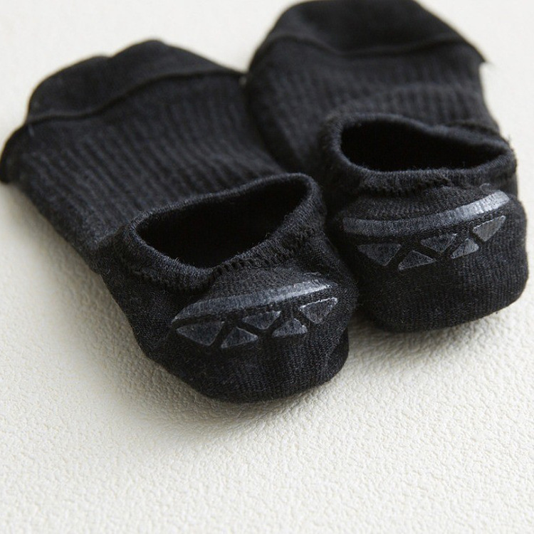 Socks Men's Summer Pure Cotton Straight Invisible Socks Cotton Men's Casual Socks Silicone Non-slip Shallow Mouth Boat Socks Stall