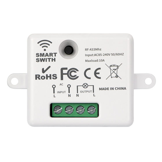 Wifi 433 Mini Smart On-Off TUYA Single Zero Firewire Mobile Phone Remote Wiring-Free Remote Control Switch Wireless
