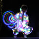 Shake the sound of the new Luminous clothing led luminous suit bar flash clothing cool disco colorful flash with light hooded