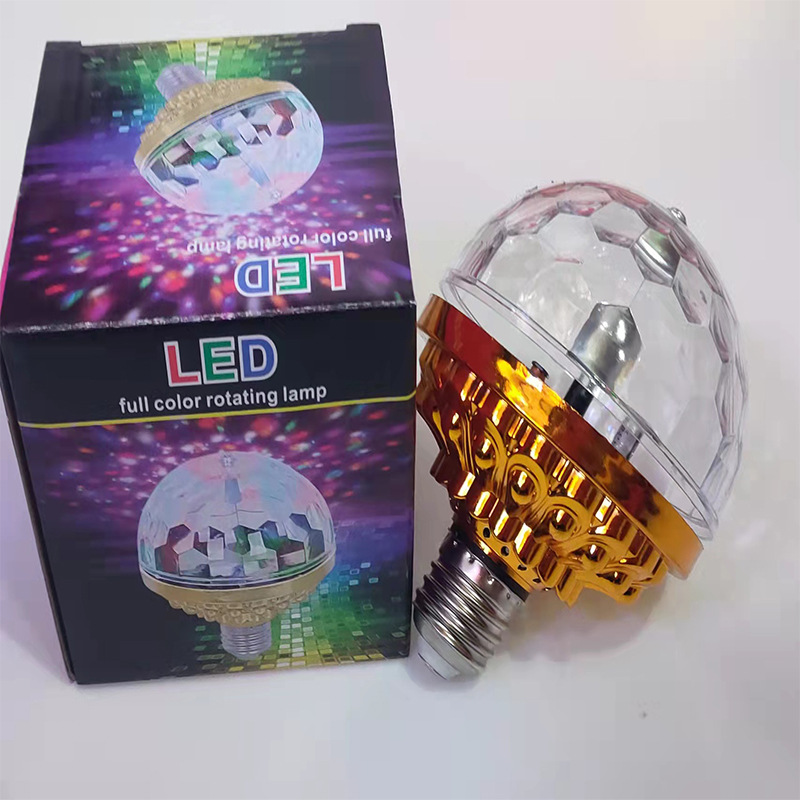 New LED colorful rotating little magic ball KTV home Christmas festival DJ Disco dancing atmosphere stage light flash lamp