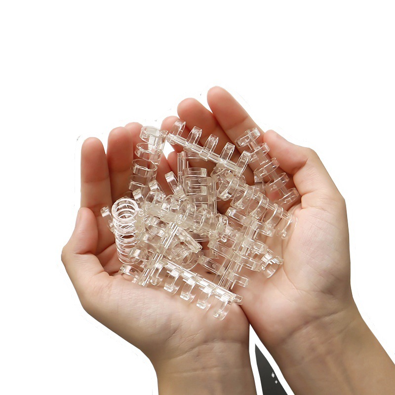 Can get excellent KW-TRIO5 hole ring loose-leaf binding ring five-hole segmented plastic binder strip binding ring wholesale
