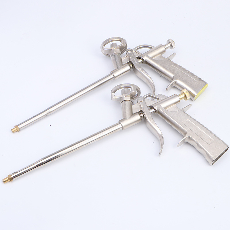 SOURCE manufacturer all-aluminum foam glue gun all-metal foam glue gun polyurethane foam glue gun gun-type foam glue gun