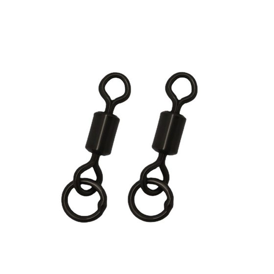 [American swivel + welding ring] Library fishing carp fishing accessories carp fishing accessories