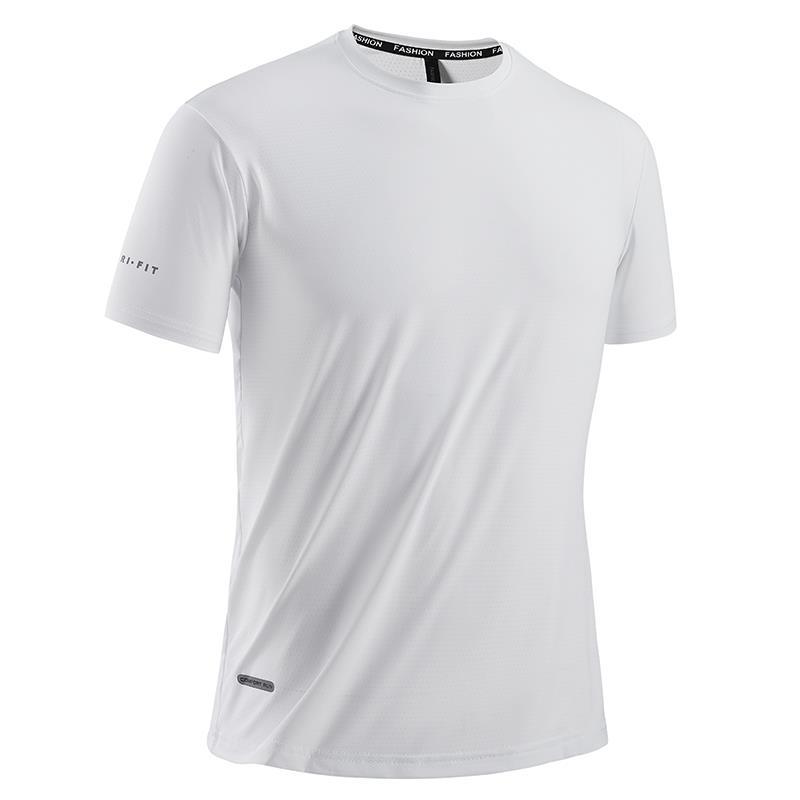 Wholesale factory in stock main push 2021 butterfly net summer nylon Ice Silk quick-drying T-shirt Men's Youth Leisure outdoor