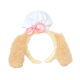 Chef Dog Cake Cake Hair Hoop