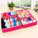 Foldable Household Underwear Panties Storage Box Deck Wardrobe Bra Socks Storage Deck Drawer Type Finishing Box