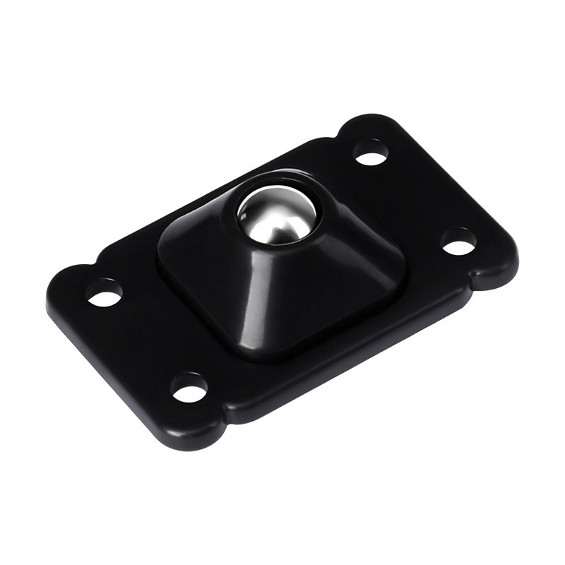 Plastic universal wheel rack small wheel sliding storage box roller pasteable small pulley factory wholesale