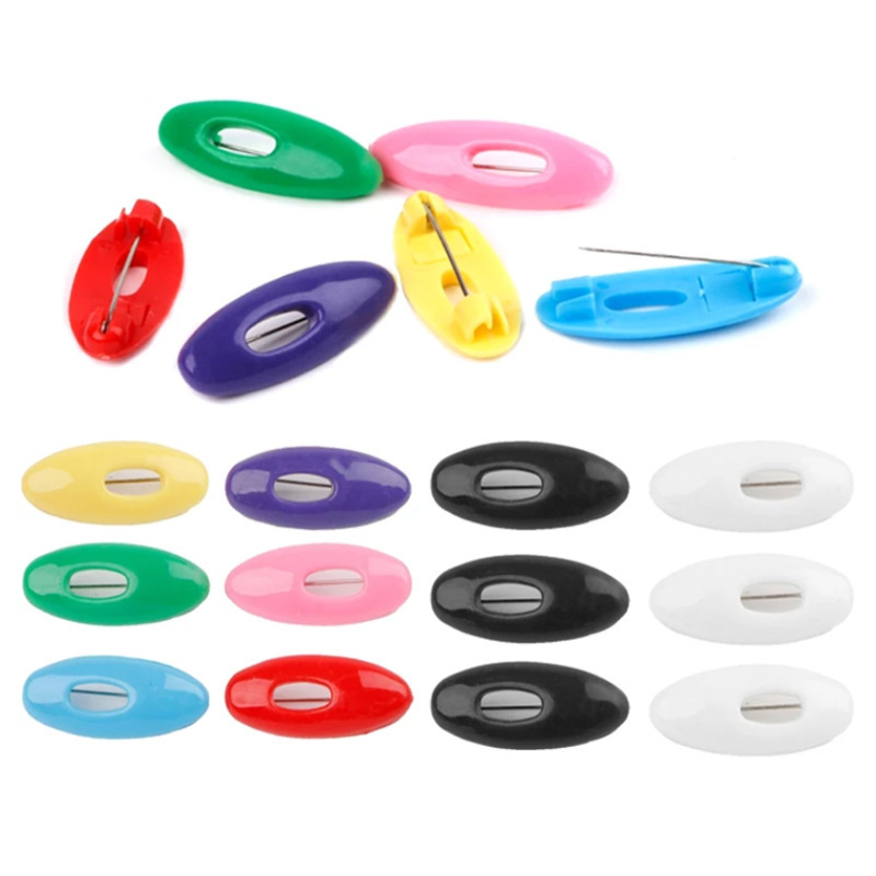 Safety pin Muslim headscarf needle color safety pin silk towel buckle brooch