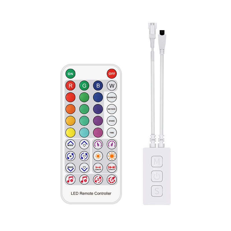 SP611E magic color Bluetooth music controller Fireworks light with LED controller mobile phone APP Smart Dimmer