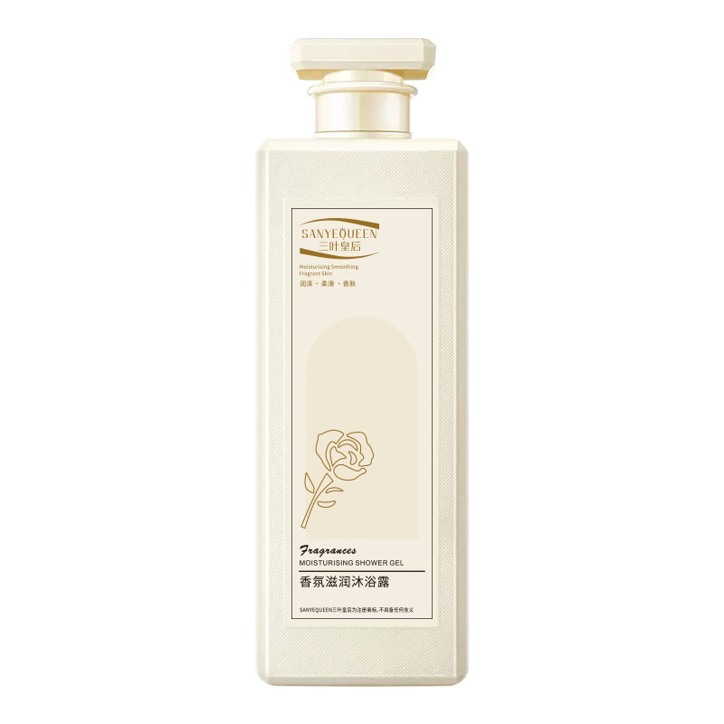 Three-leaf queen fragrance moisturizing body wash lasting fragrance deep cleansing body wash wholesale