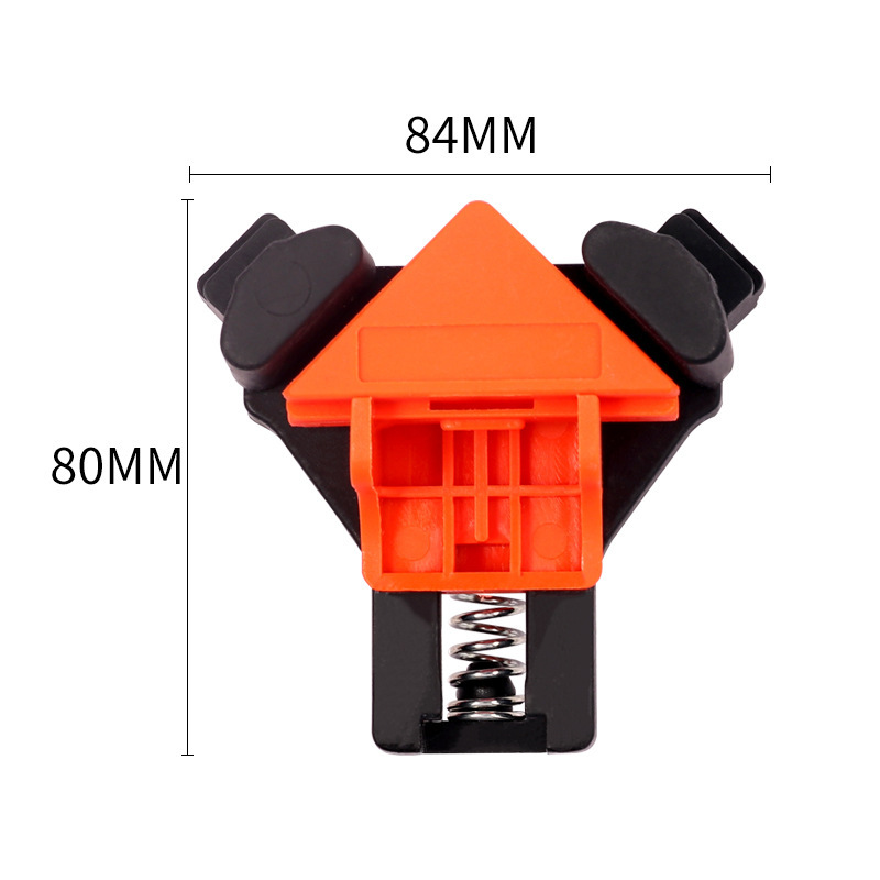 4PCs multifunctional right-angle clip photo frame clip right-angle fixing clip woodworking clip board board right-angle clip