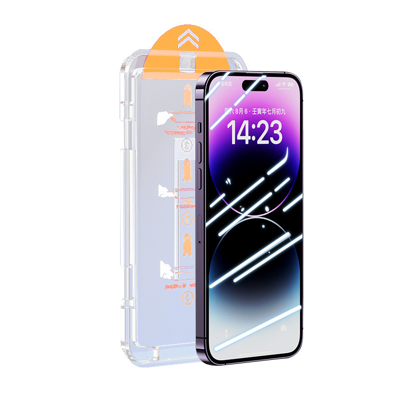Applicable iPhone15/16Promax Tempered Film 13 Apple 15Pro Mobile Phone Film 14 Dust-free Warehouse