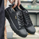 Liberation shoes men's non-slip wear-resistant construction site work farmland shoes labor protection shoes low-top canvas breathable deodorant rubber shoes wholesale