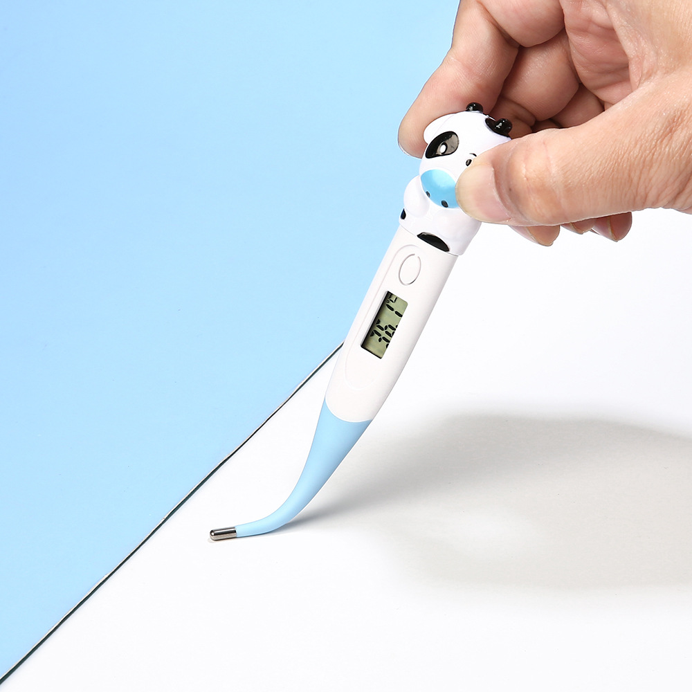 Foreign Trade Cartoon Soft Head Electronic Thermometer Home Underarm Digital Thermometer Baby Oral Medical Thermometer