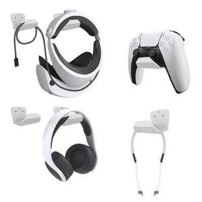 PS5/Xbox/Switch universal headset/handle/wall hole-free hook storage bracket 6 accessories