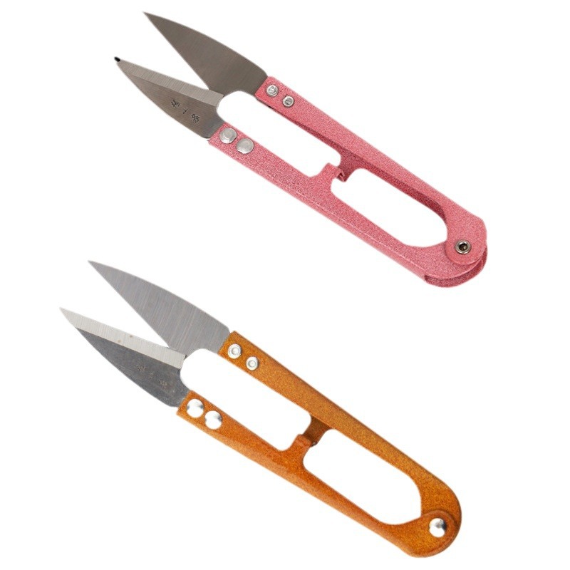 Zhang Xiaoquan spring yarn scissors cross stitch clothing cutting scissors tailor U-shaped small scissors thread head TB-448S thread scissors
