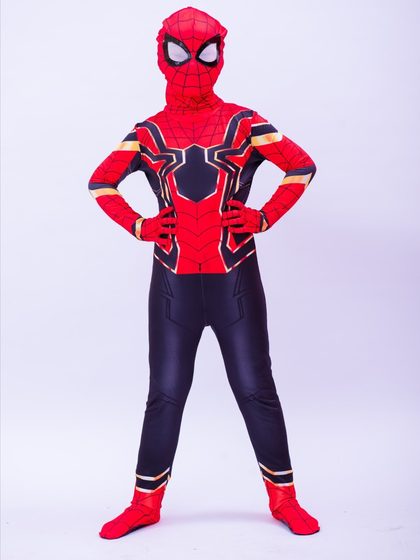 Spider-Man Tight Heroes Expedition Adult cosplay Costume Halloween Child Miles Body Clothes
