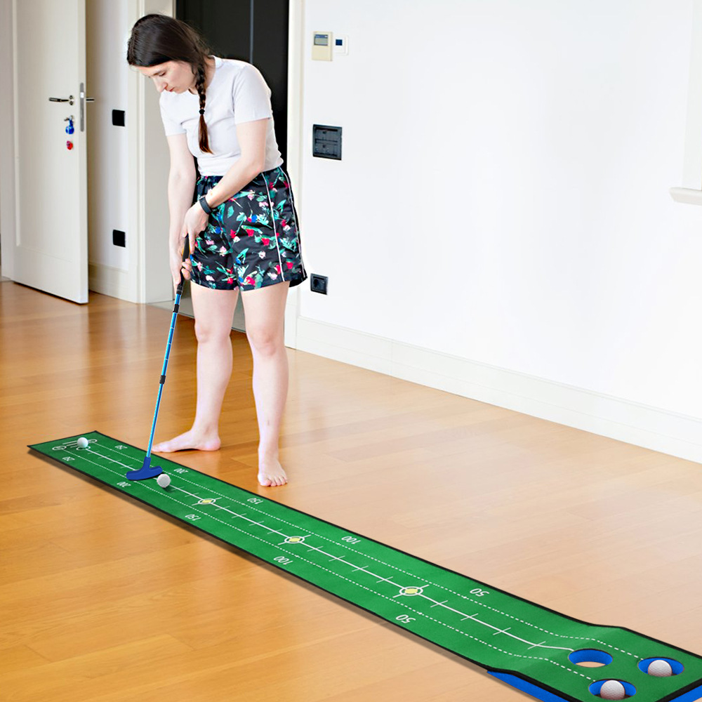 Golf putter trainer indoor outdoor universal practice blanket suit golf putter supplies