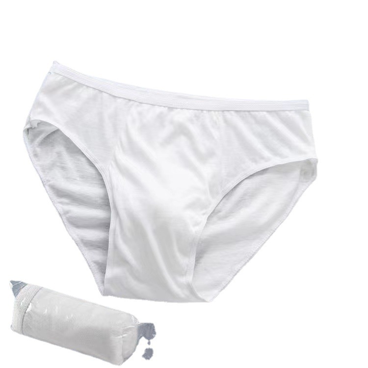 Disposable underwear pure cotton sterile men's and women's daily throw maternal poor travel supplies sterilization wash-free wholesale portable