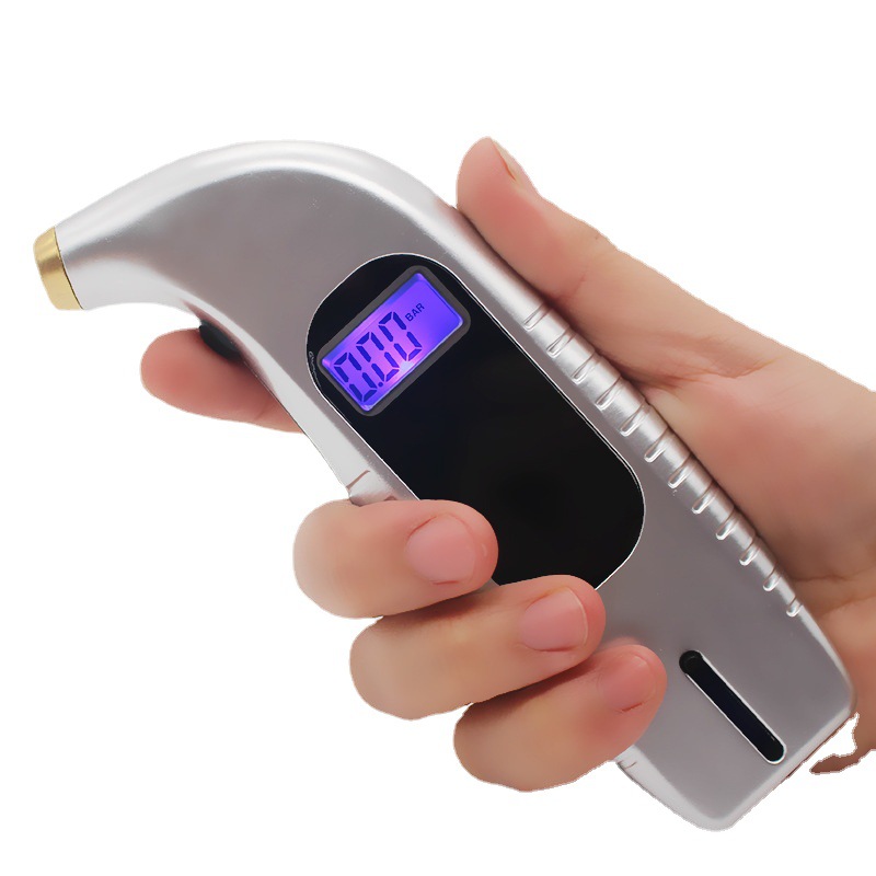 2020 new product digital display tire pressure gauge automobile tire pressure gauge tire pressure test tread depth two-in-one tire pressure gauge