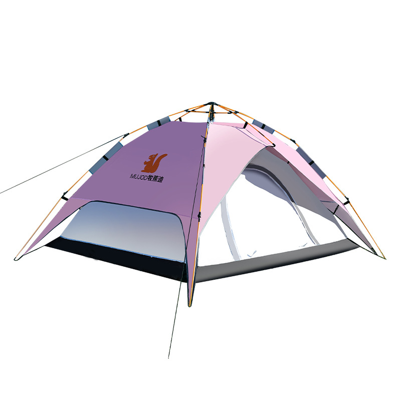 Mu Jiadi Outdoor Automatic Tent Fully Automatic Bounced Portable Children's Tent Picnic Rainproof Sunscreen Camping